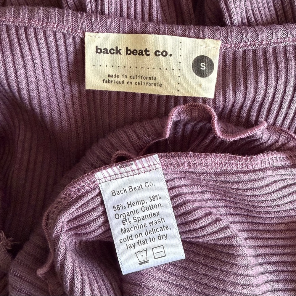 Back Beat Co. Hemp Rib One Shoulder Dress - Picture 3 of 3